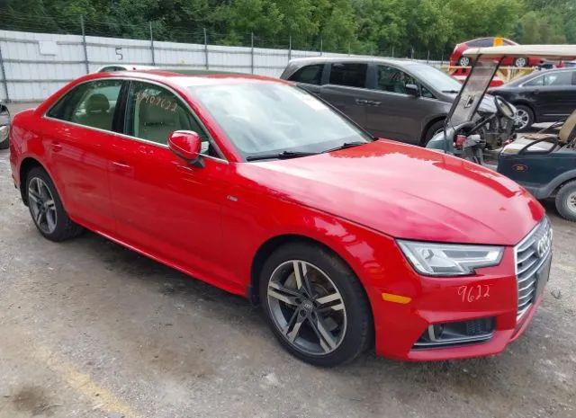 AUDI A4 2017 waufnaf40hn045155