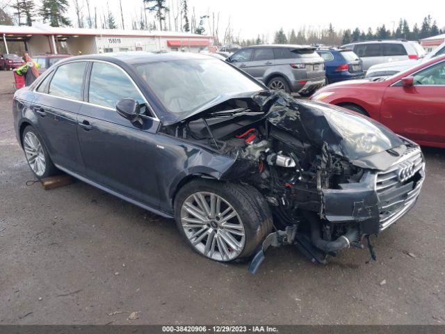 AUDI A4 2017 waufnaf41hn025285