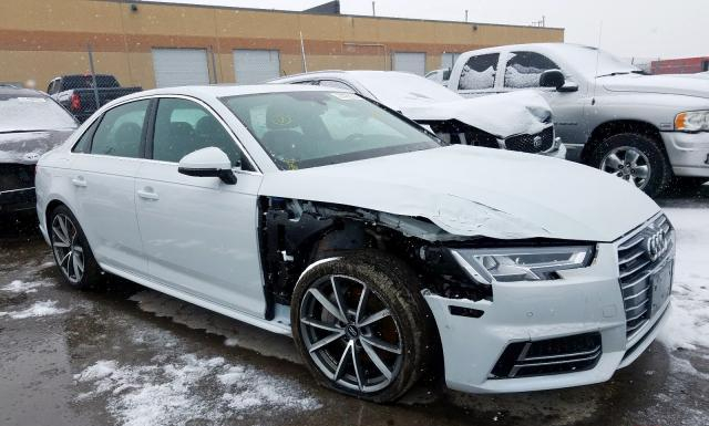 AUDI A4 2017 waufnaf41hn051949