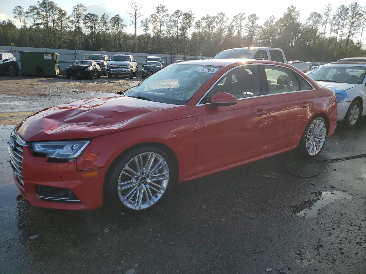 AUDI A4 2016 waufnaf42hn037137