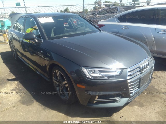 AUDI A4 2017 waufnaf43hn017480