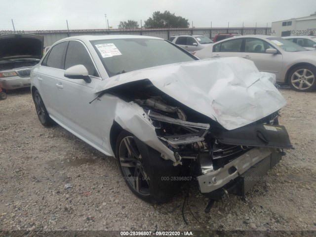 AUDI A4 2017 waufnaf43hn068283