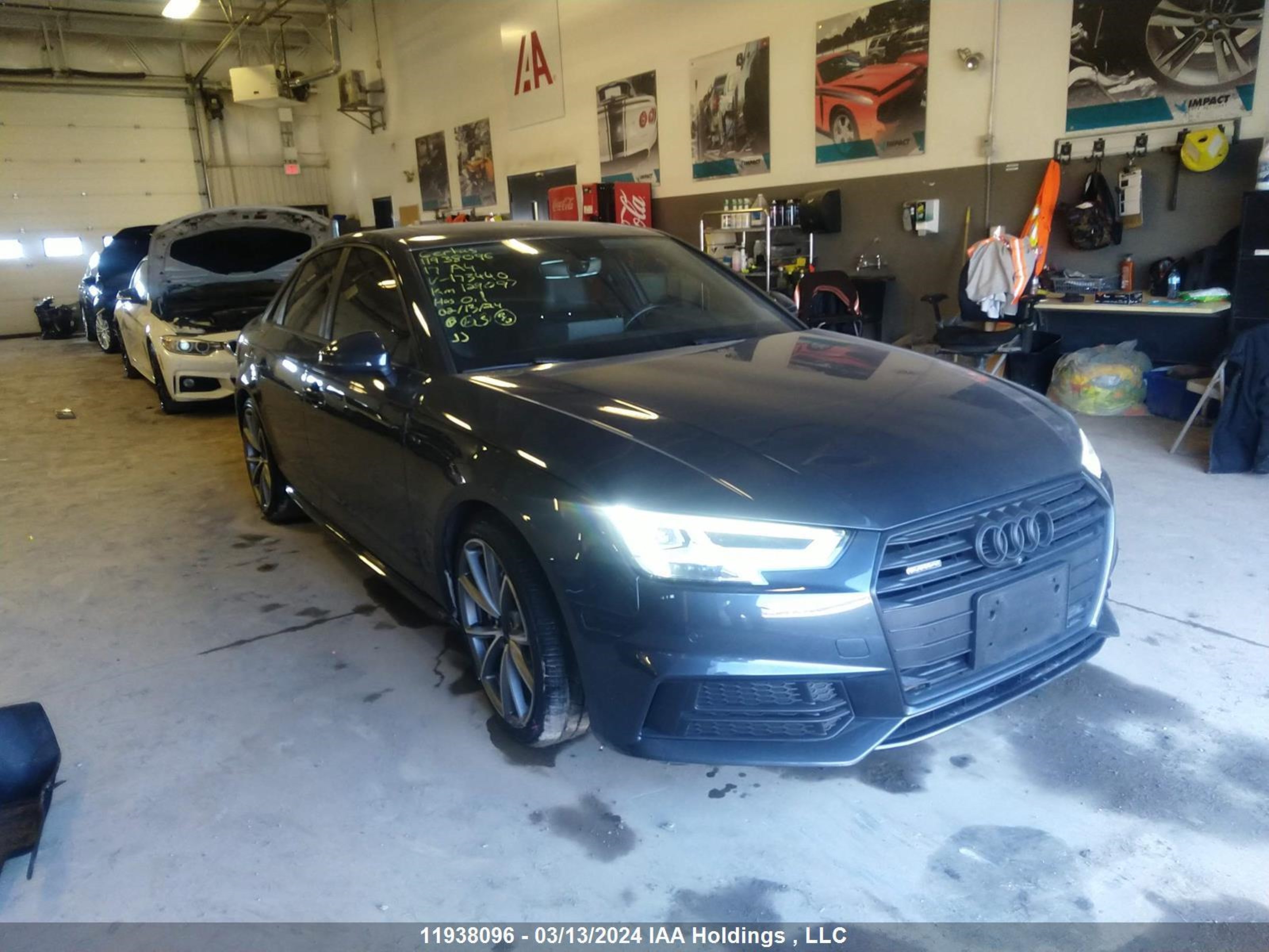 AUDI A4 2017 waufnaf44ha173440