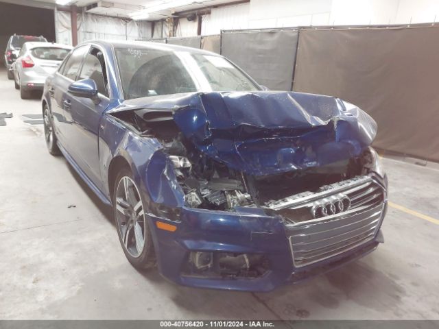 AUDI A4 2017 waufnaf48hn016180