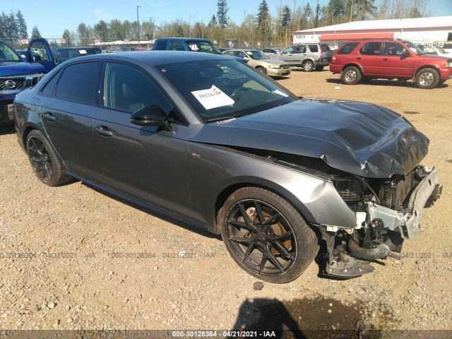 AUDI A4 2018 waufnaf49ja072951