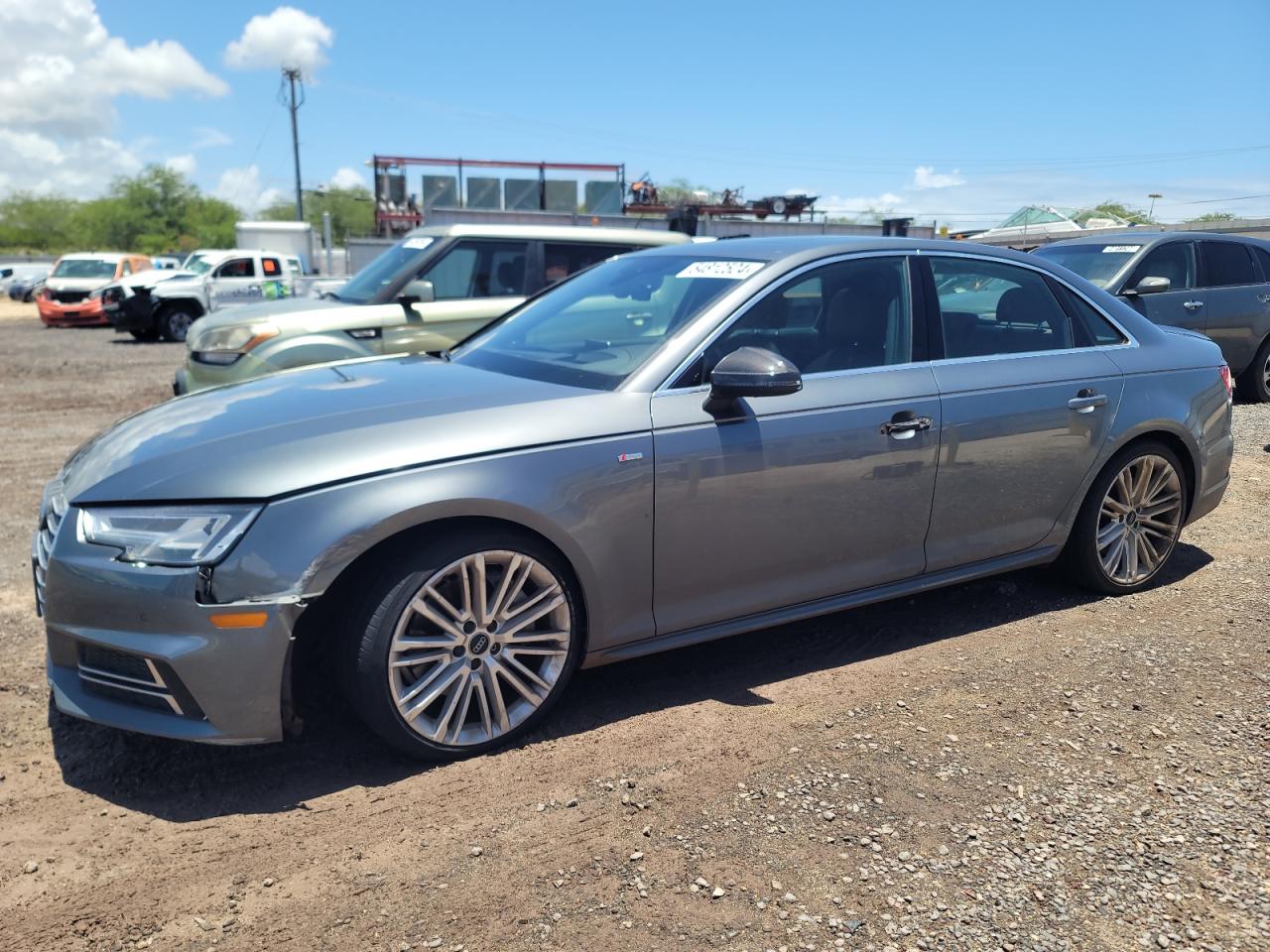 AUDI A4 2017 waufnbf41hn033974