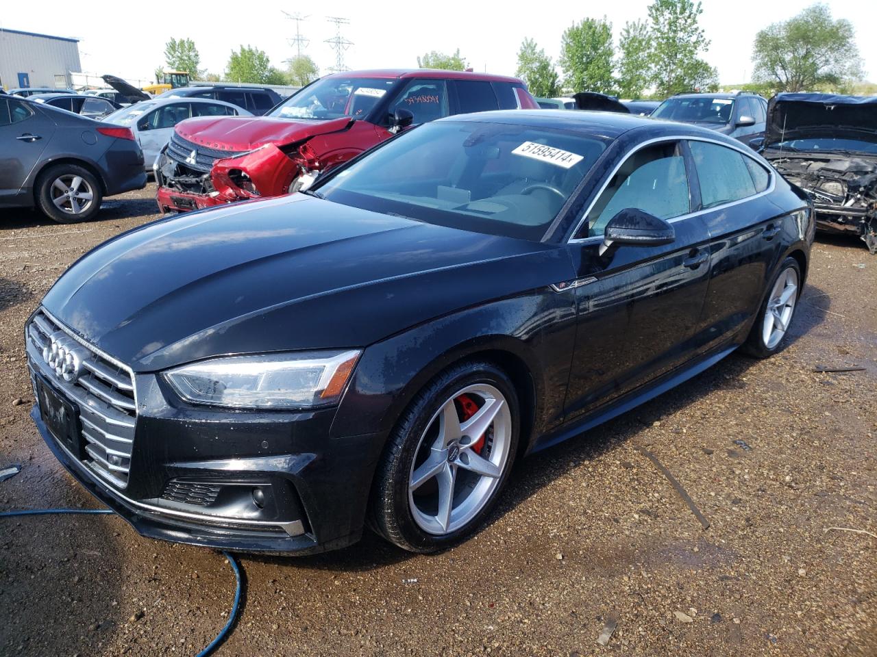 AUDI A5 2018 waufncf55ja078265