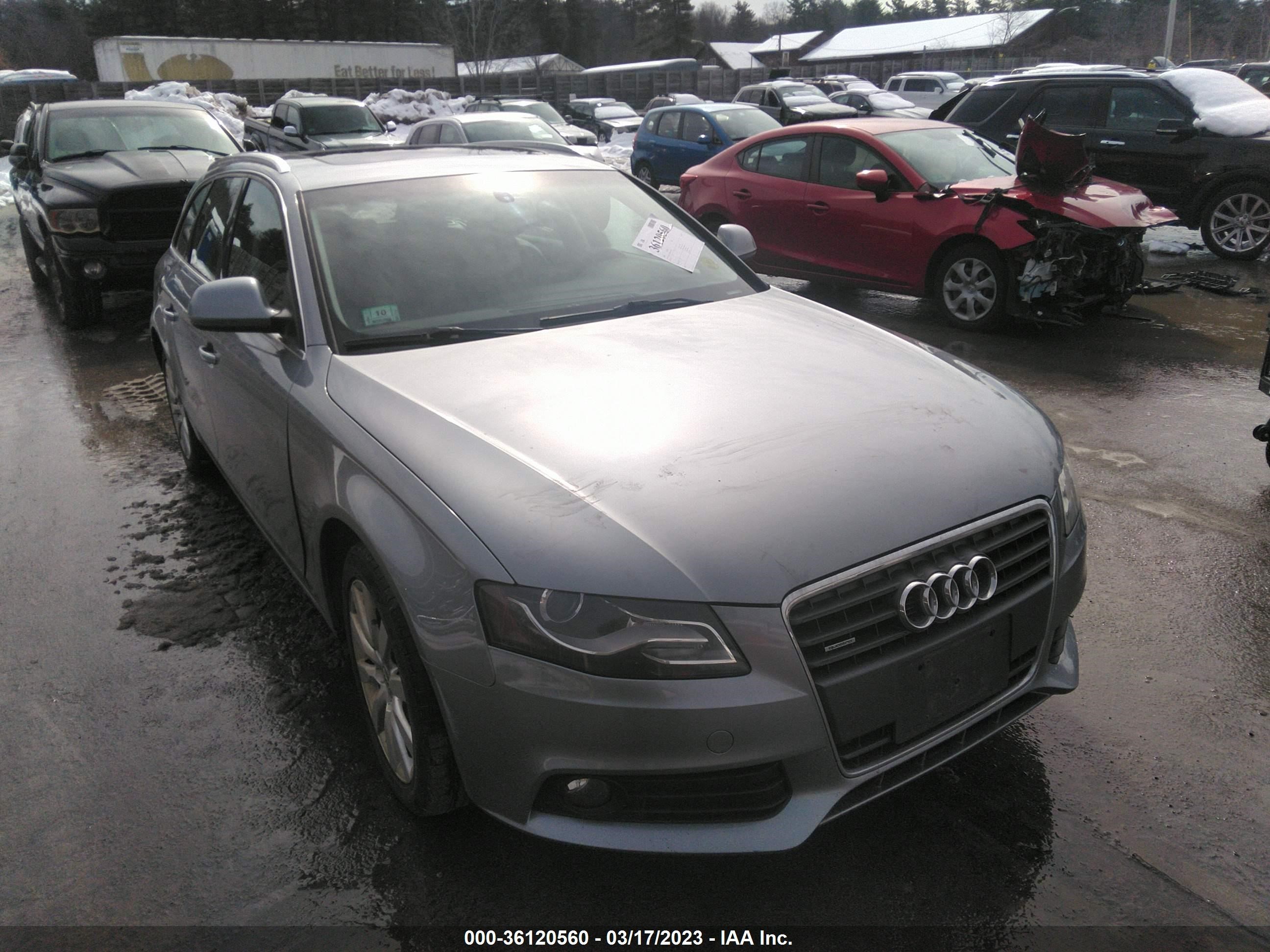 AUDI A4 2009 waugf78k29a102027