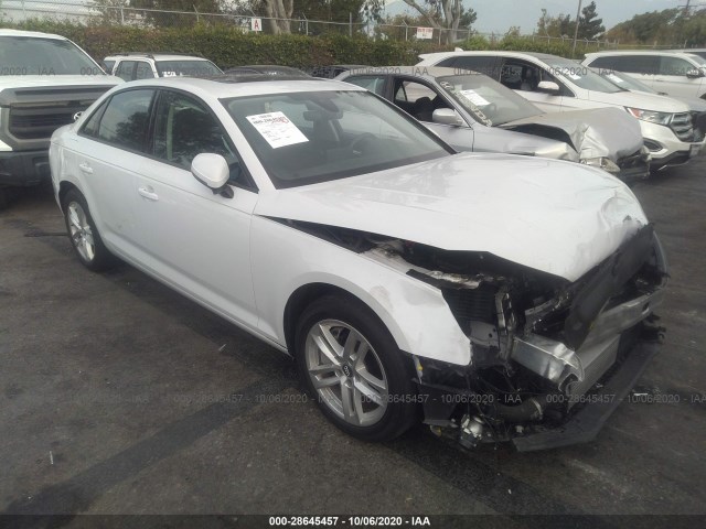 AUDI A4 2017 waugnaf41hn025310