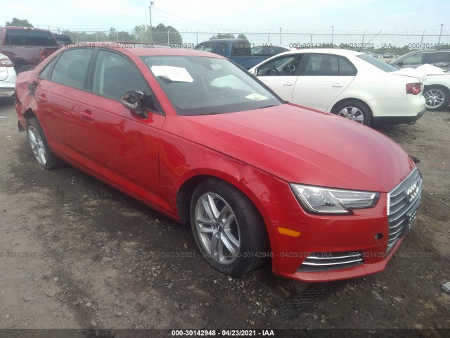 AUDI A4 2017 waugnaf42hn036087