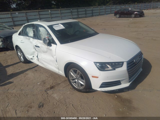 AUDI A4 2017 waugnaf48hn003322