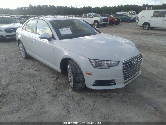 AUDI A4 2017 waugnaf48hn014465