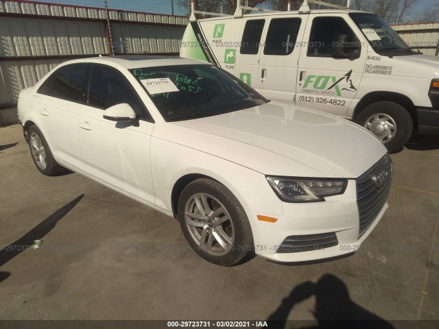 AUDI A4 2017 waugnaf48hn026972