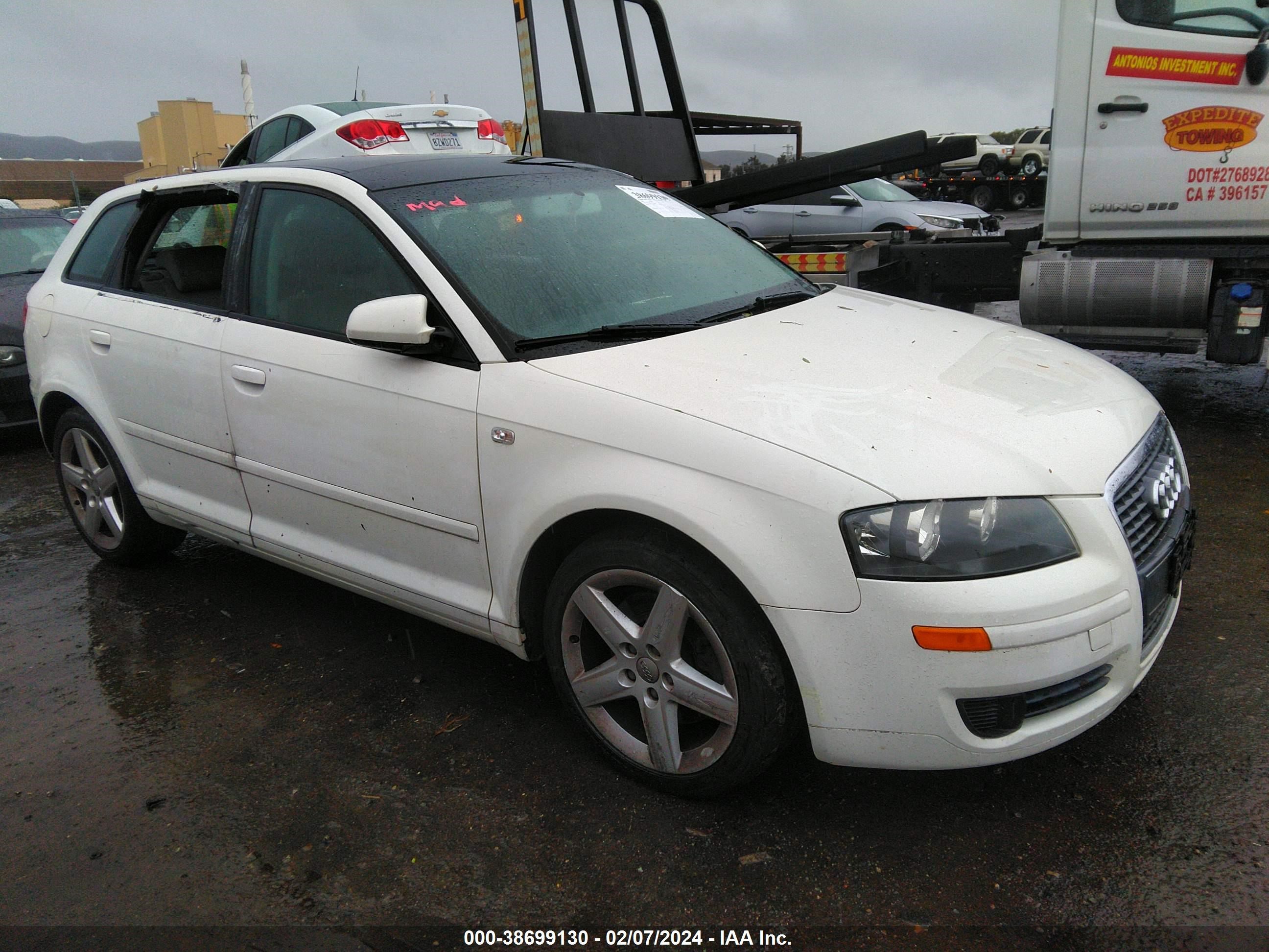 AUDI A3 2006 wauhf78p46a002409