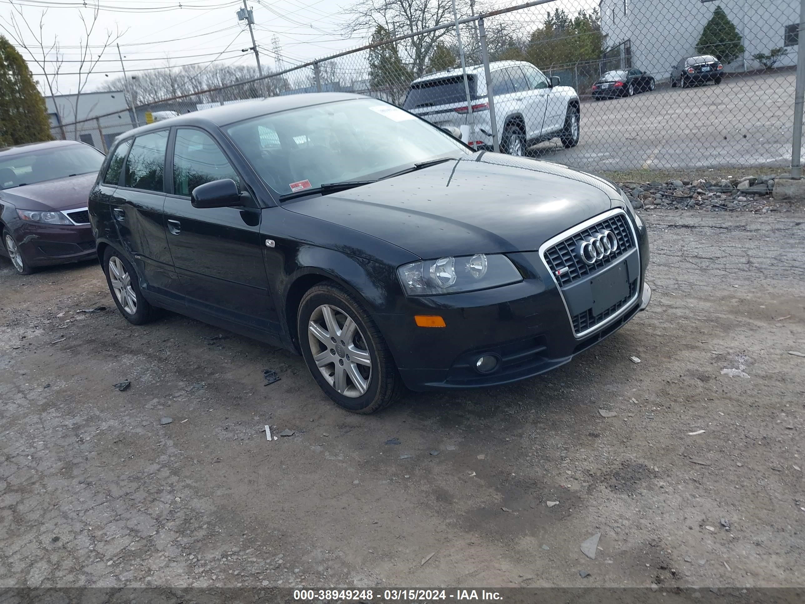 AUDI A3 2007 wauhf78p97a009373