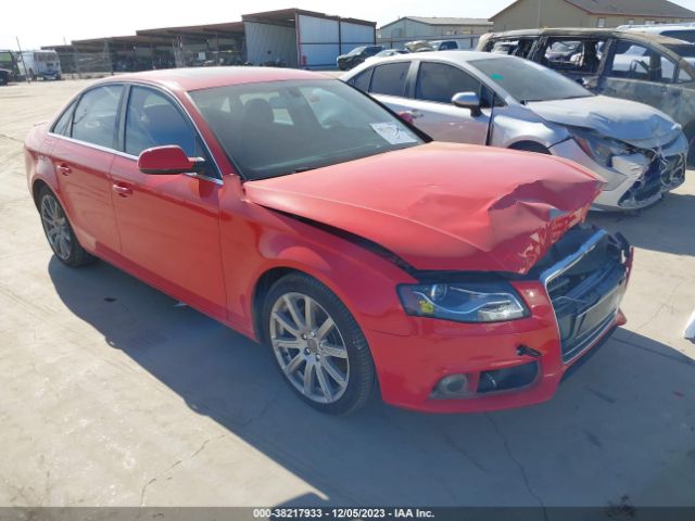 AUDI A4 2010 wauhfafl7an049495