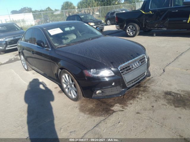 AUDI A4 2011 wauhfafl8bn048597