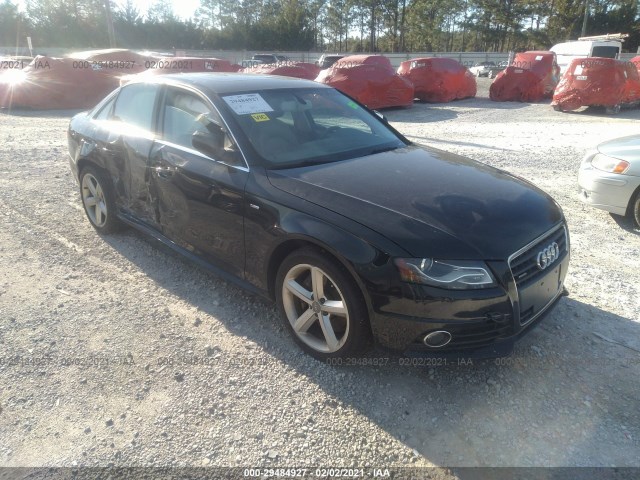 AUDI A4 2012 wauhfafl8cn010952