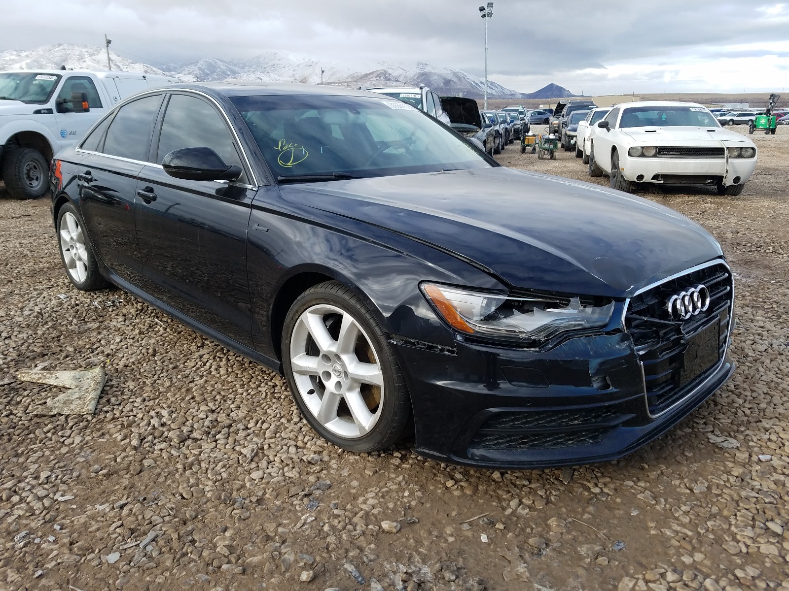 AUDI A6 PRESTIG 2014 wauhgbfcxen022364