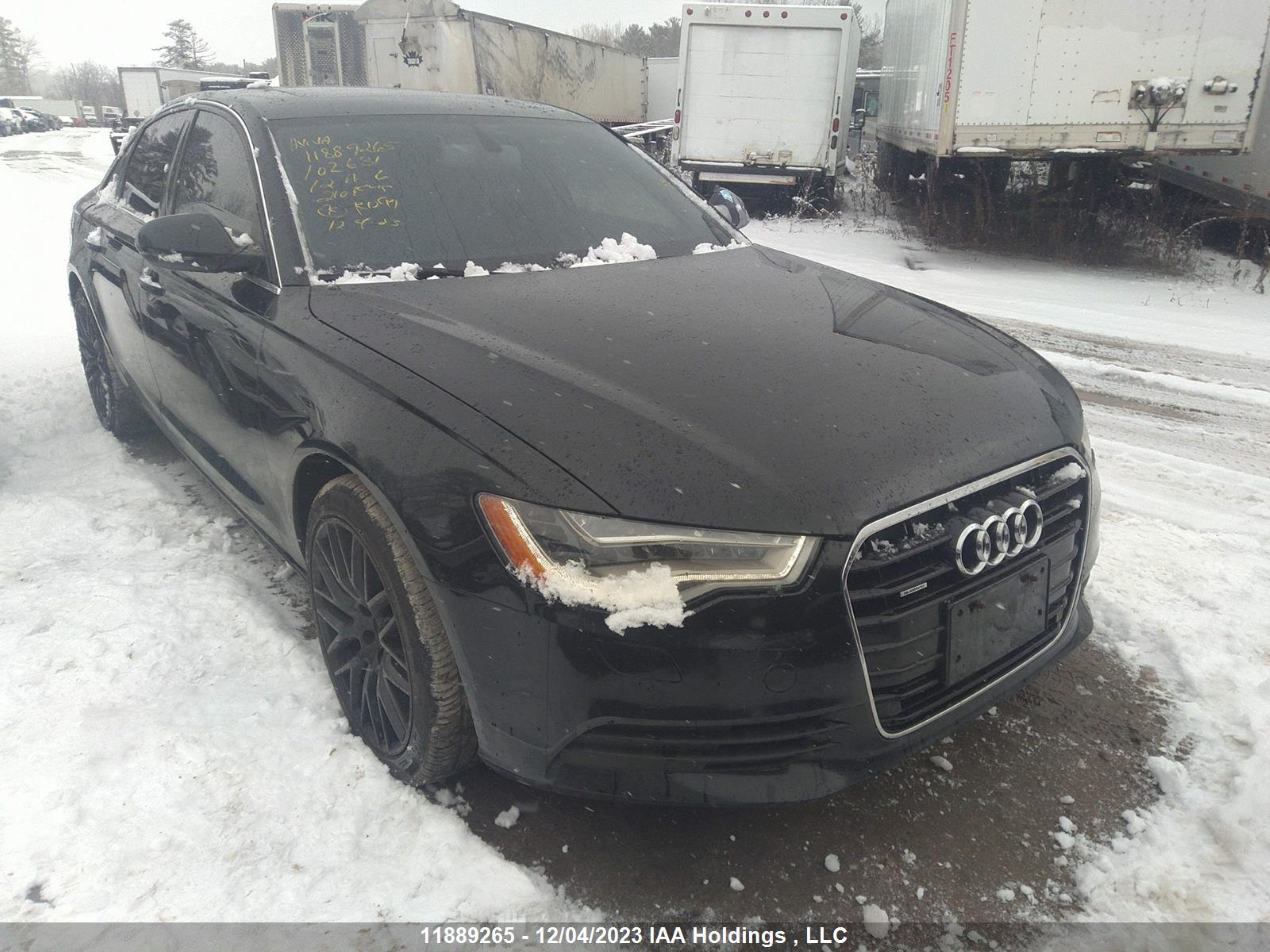 AUDI A6 2012 wauhgcfc9cn102631