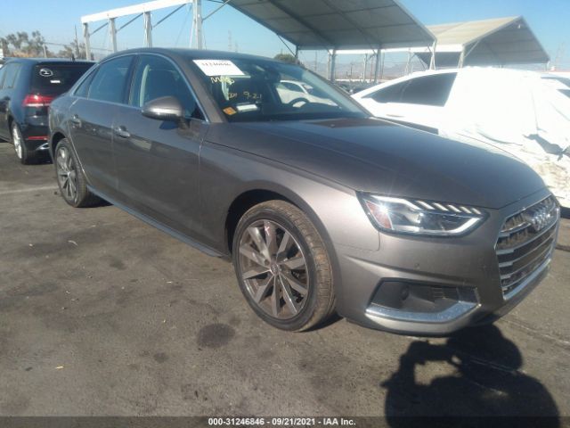 AUDI A4 2020 wauhmaf45la070001