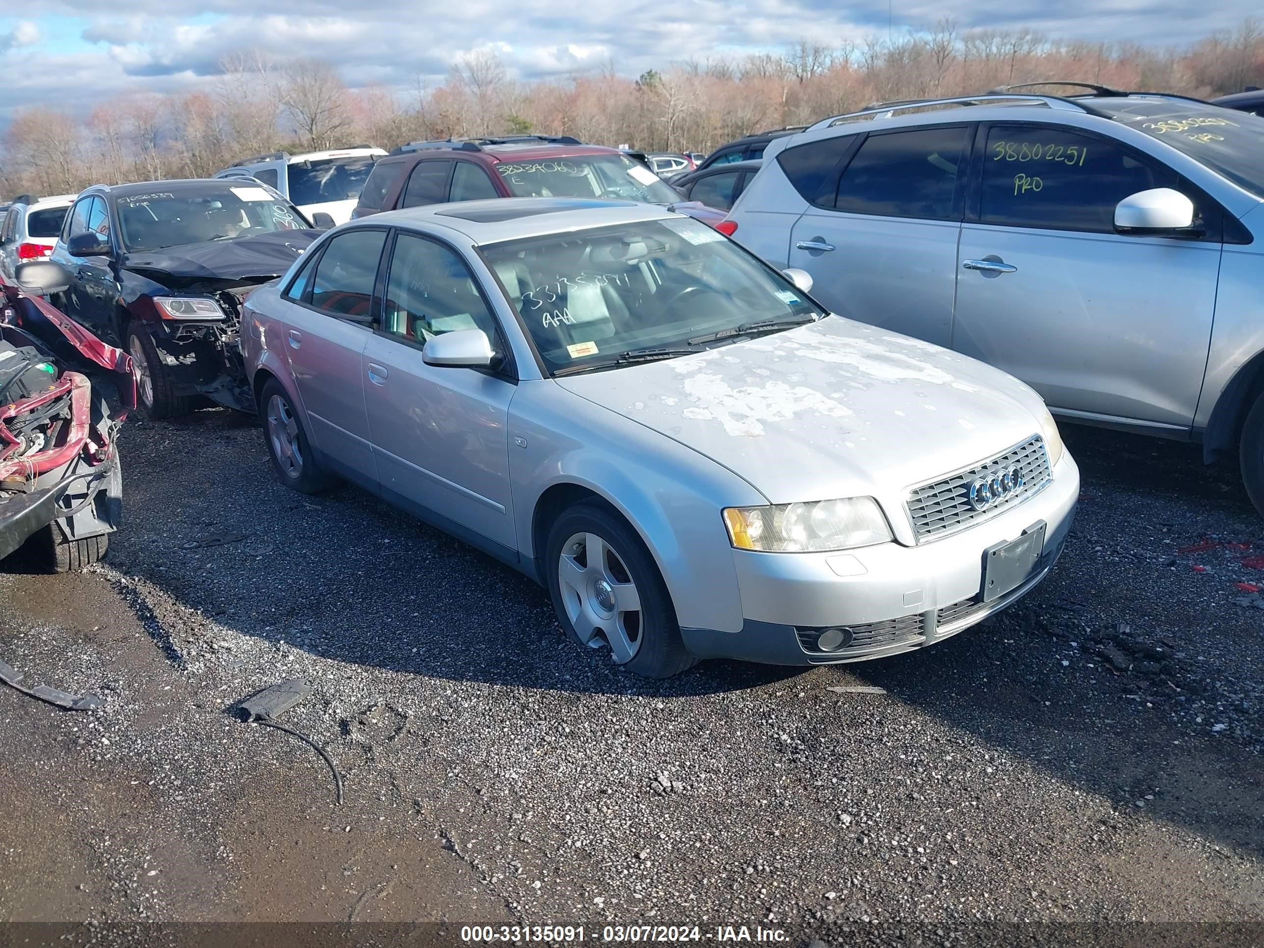 AUDI A4 2002 waujc68e42a227166