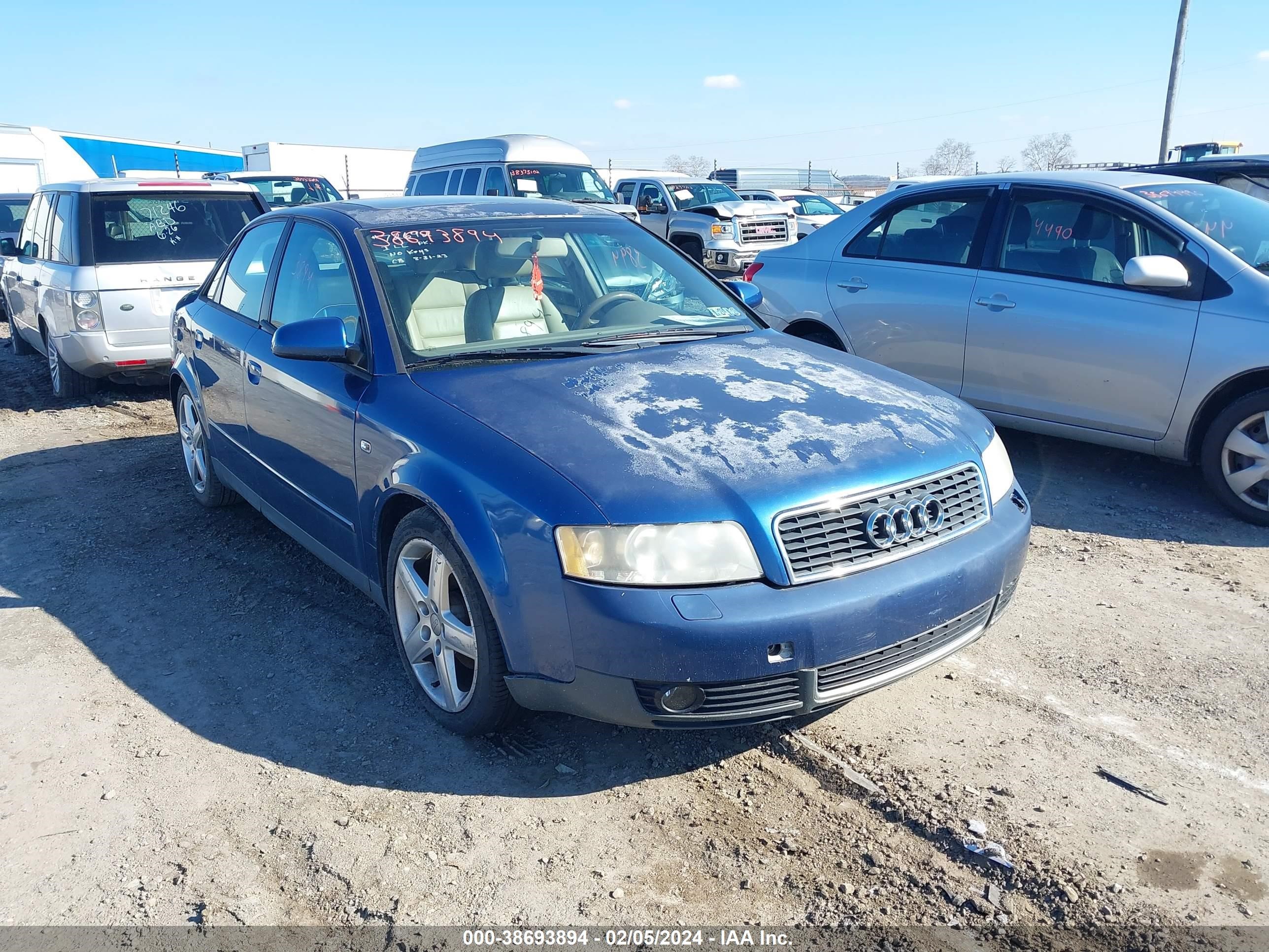 AUDI A4 2004 waujc68e74a060420