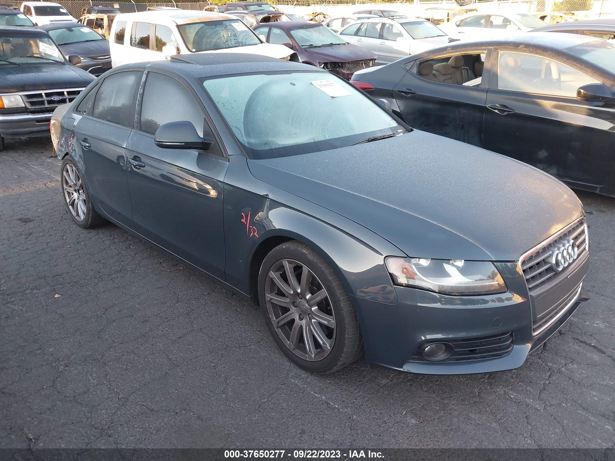 AUDI A4 2009 waujf78k39n040331