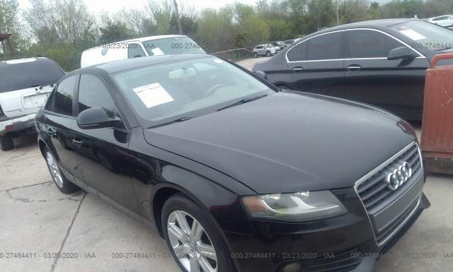 AUDI A4 2009 waujf78k59n078241