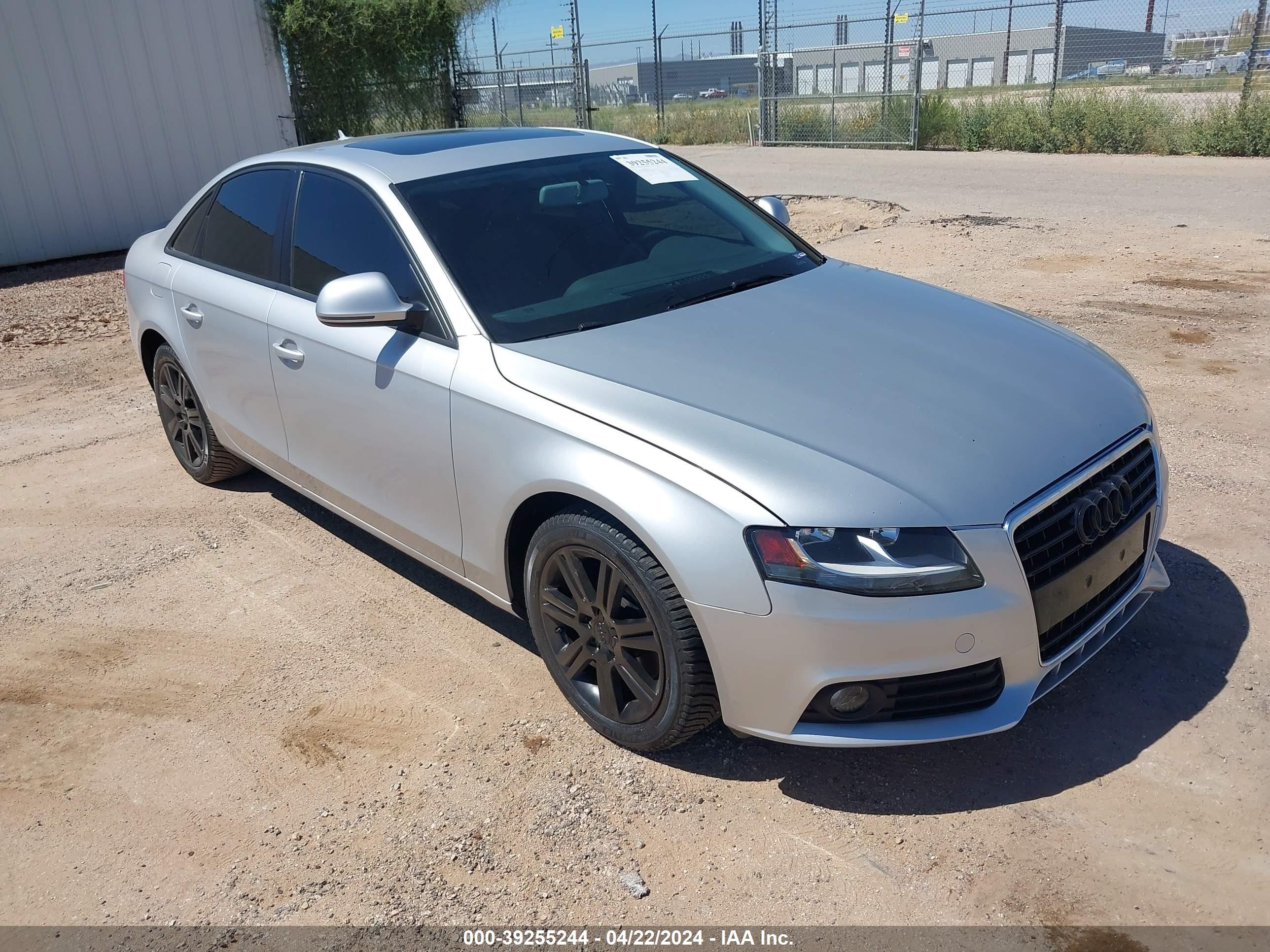 AUDI A4 2009 waujf78k89n056881