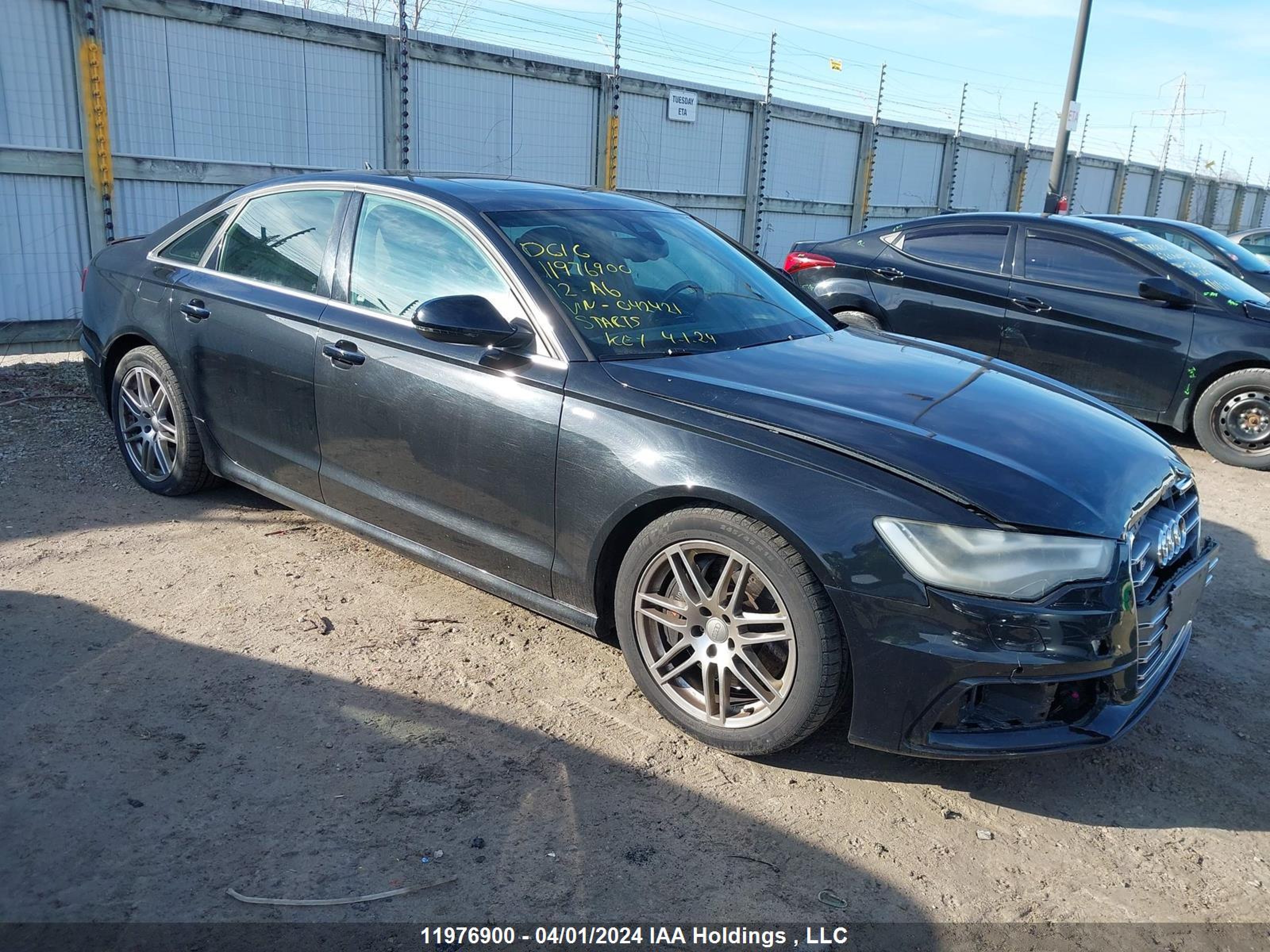 AUDI A6 2012 waujgcfc2cn042421