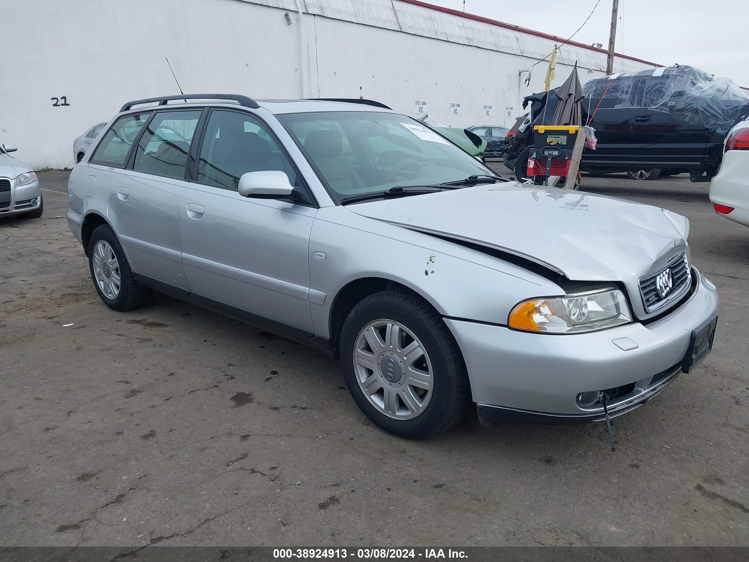 AUDI A4 2001 waukc68d41a150695