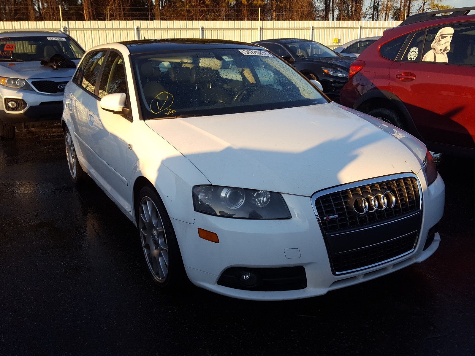 AUDI A3 S-LINE 2007 waukd78p37a008182