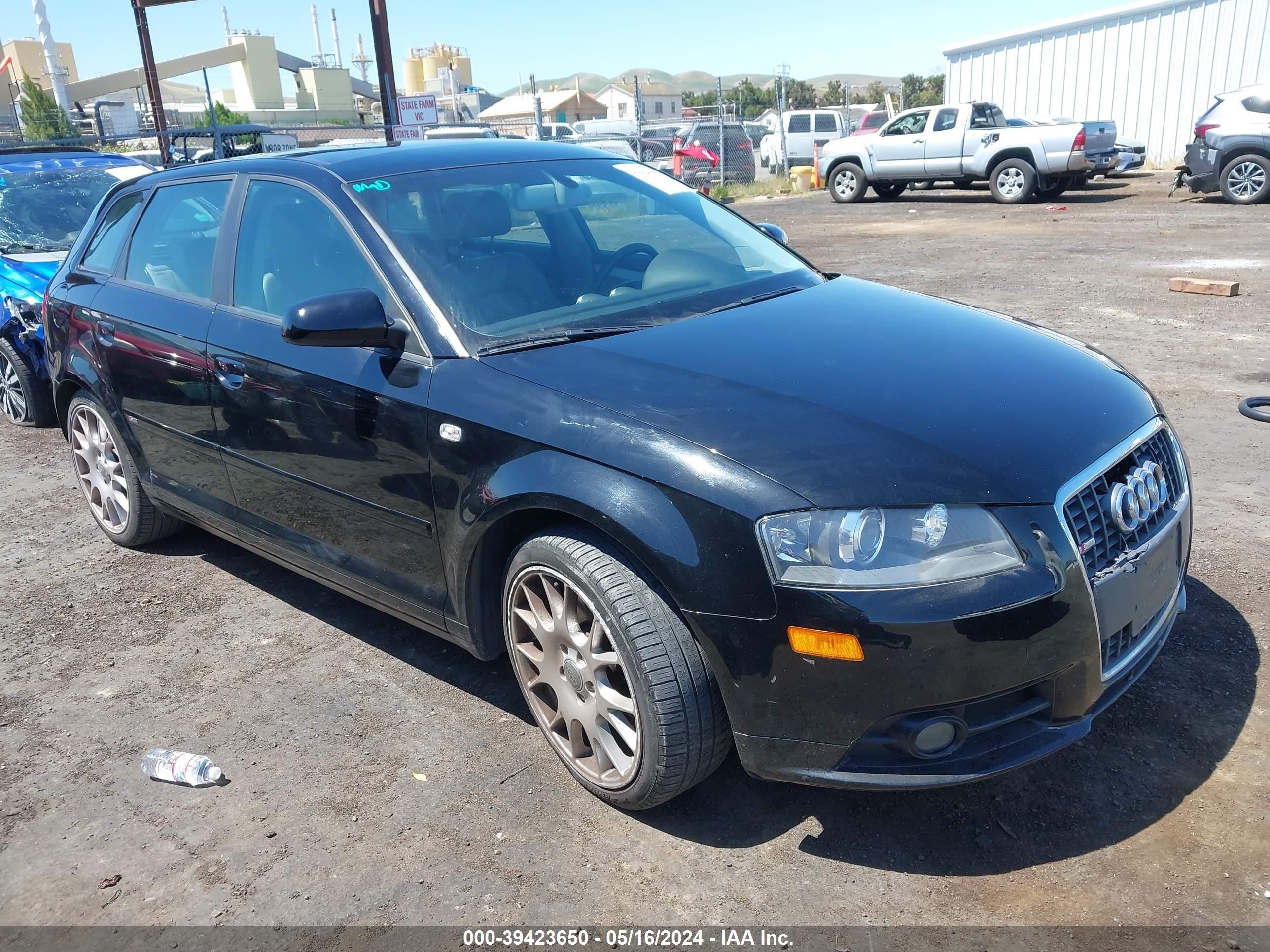 AUDI A3 2007 waukd78p37a010742