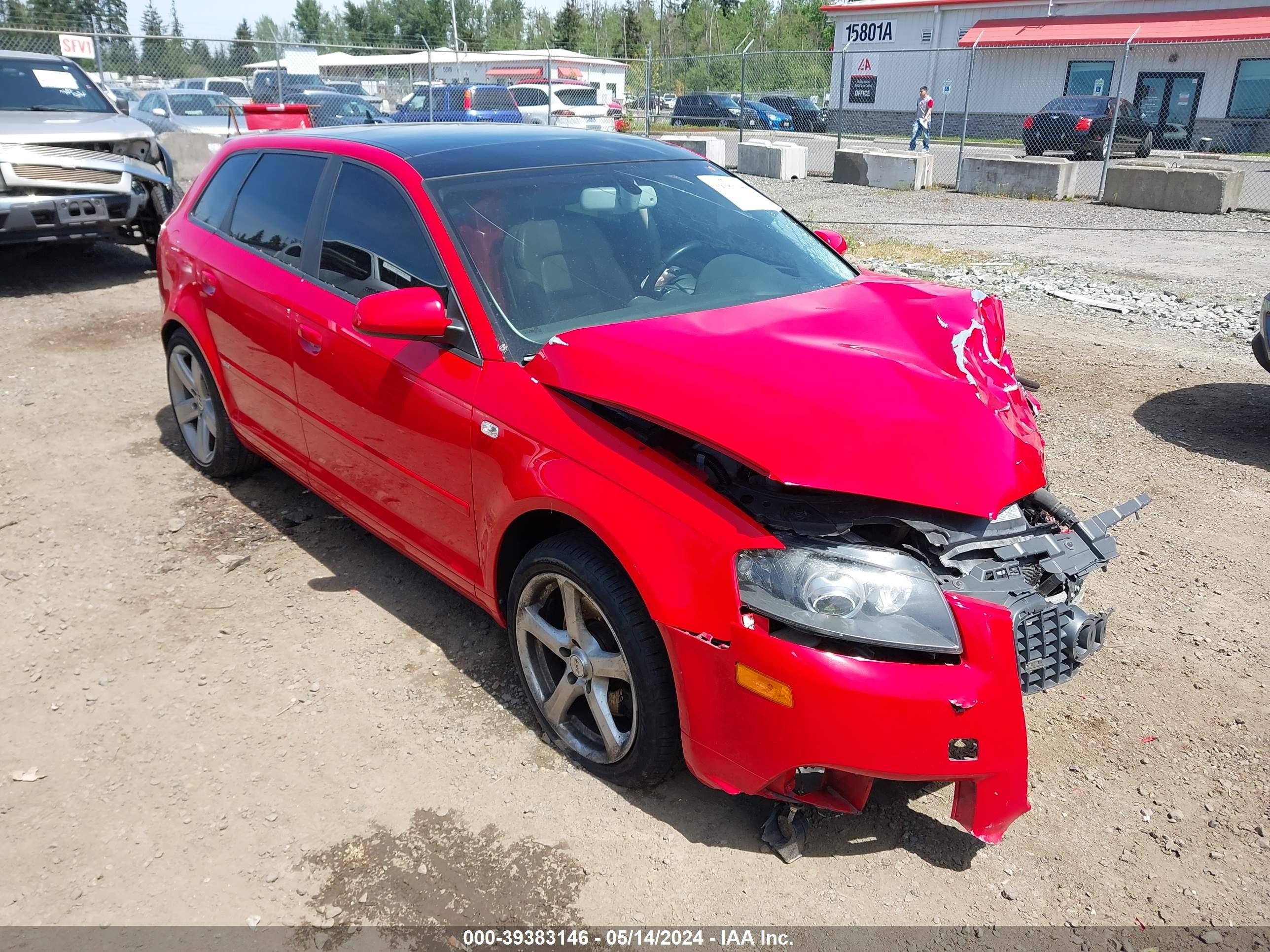 AUDI A3 2007 waukd98p17a021010