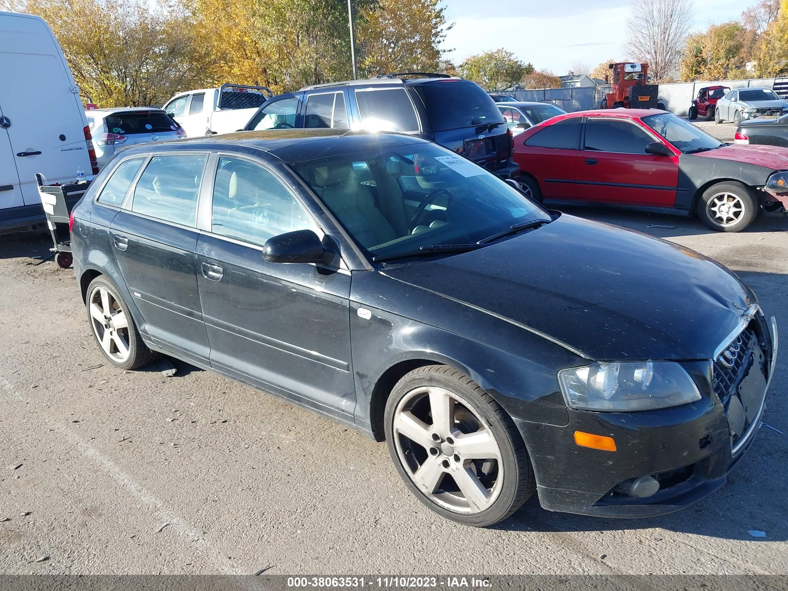 AUDI A3 2008 waukd98px8a070532