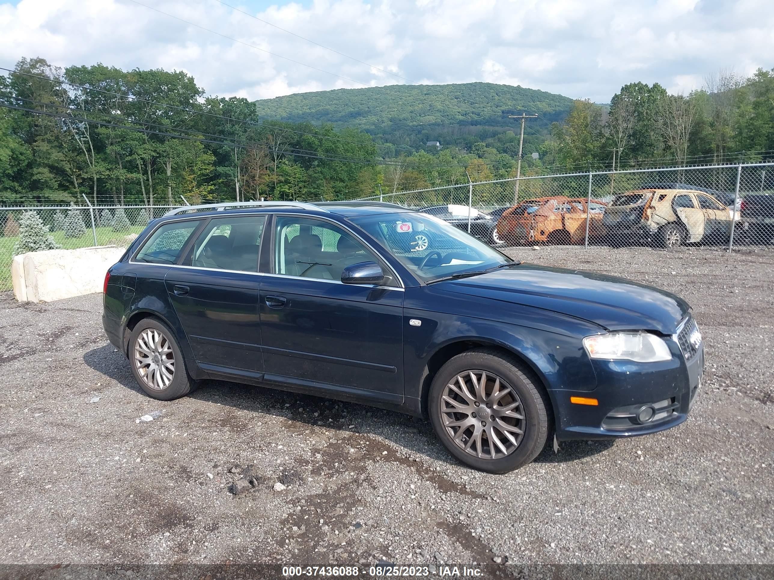 AUDI A4 2008 waukf78ex8a166495