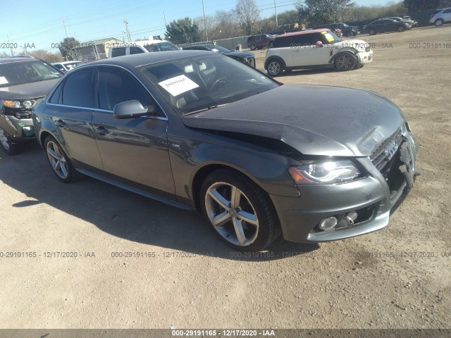 AUDI A4 2012 waukfafl0cn020784