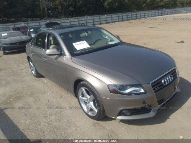 AUDI A4 2011 waukfafl1bn043702