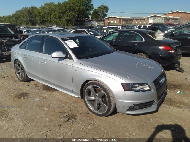 AUDI A4 2012 waukfafl1cn012564