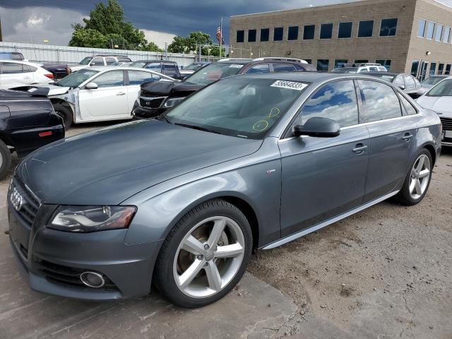 AUDI A4 PRESTIG 2012 waukfafl1cn014623