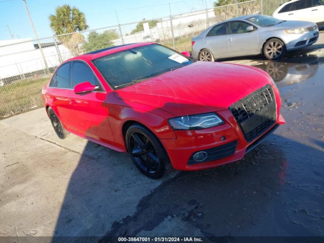 AUDI A4 2012 waukfafl3cn017880