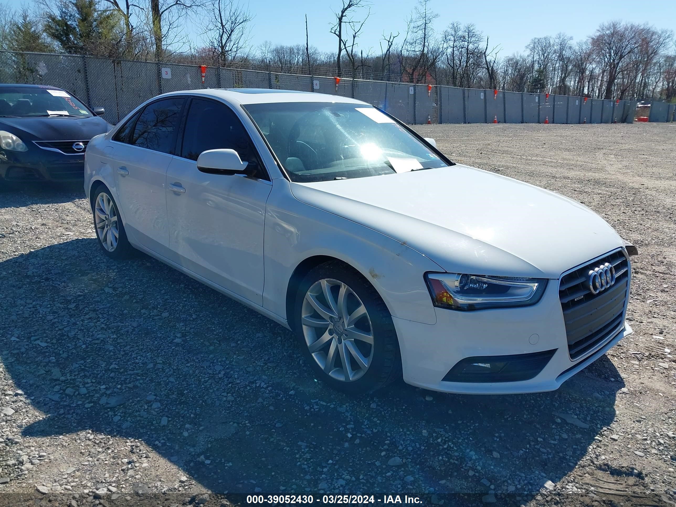 AUDI A4 2013 waukfafl4dn044782