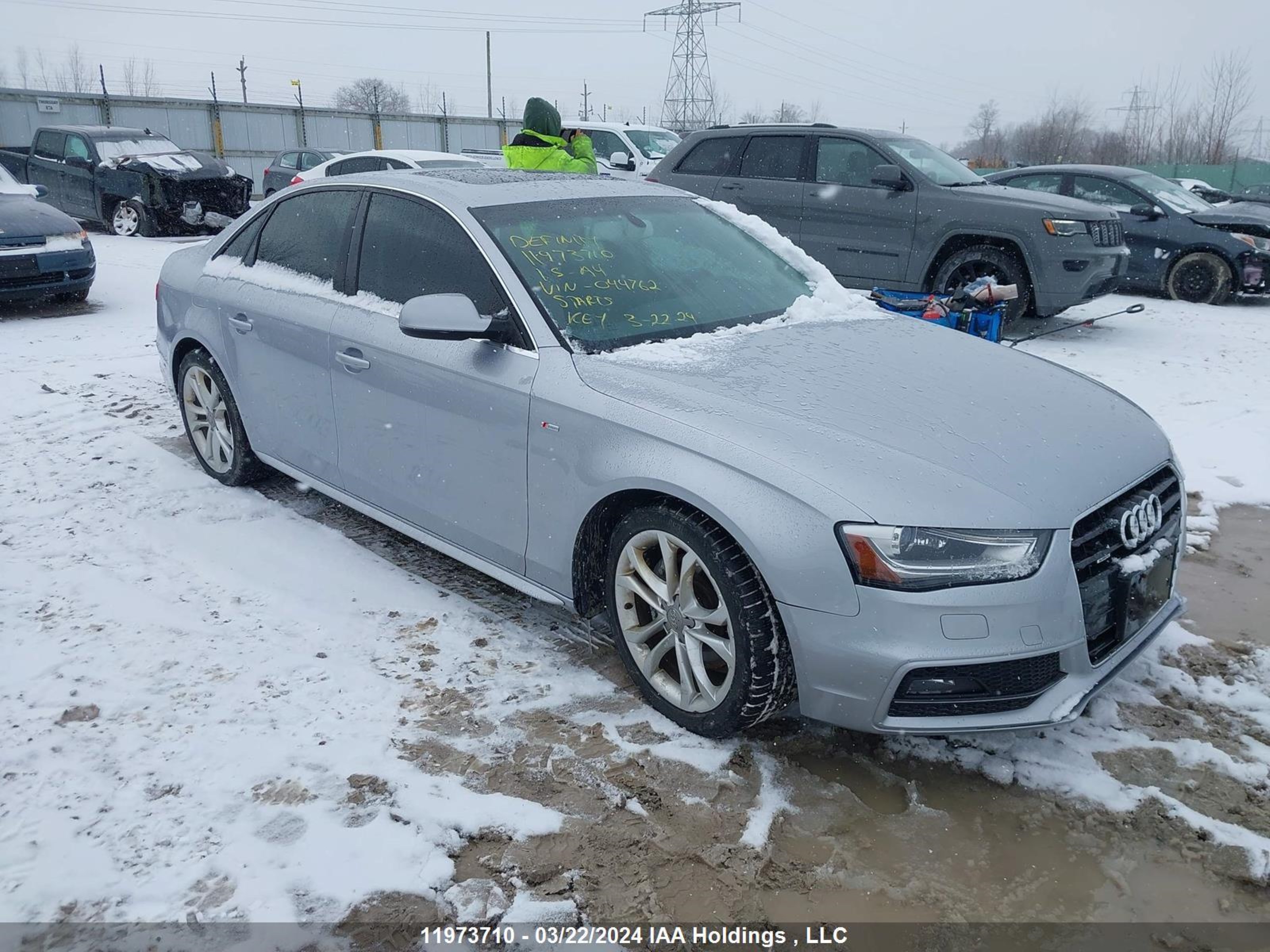 AUDI A4 2015 waukfcfl0fn044762