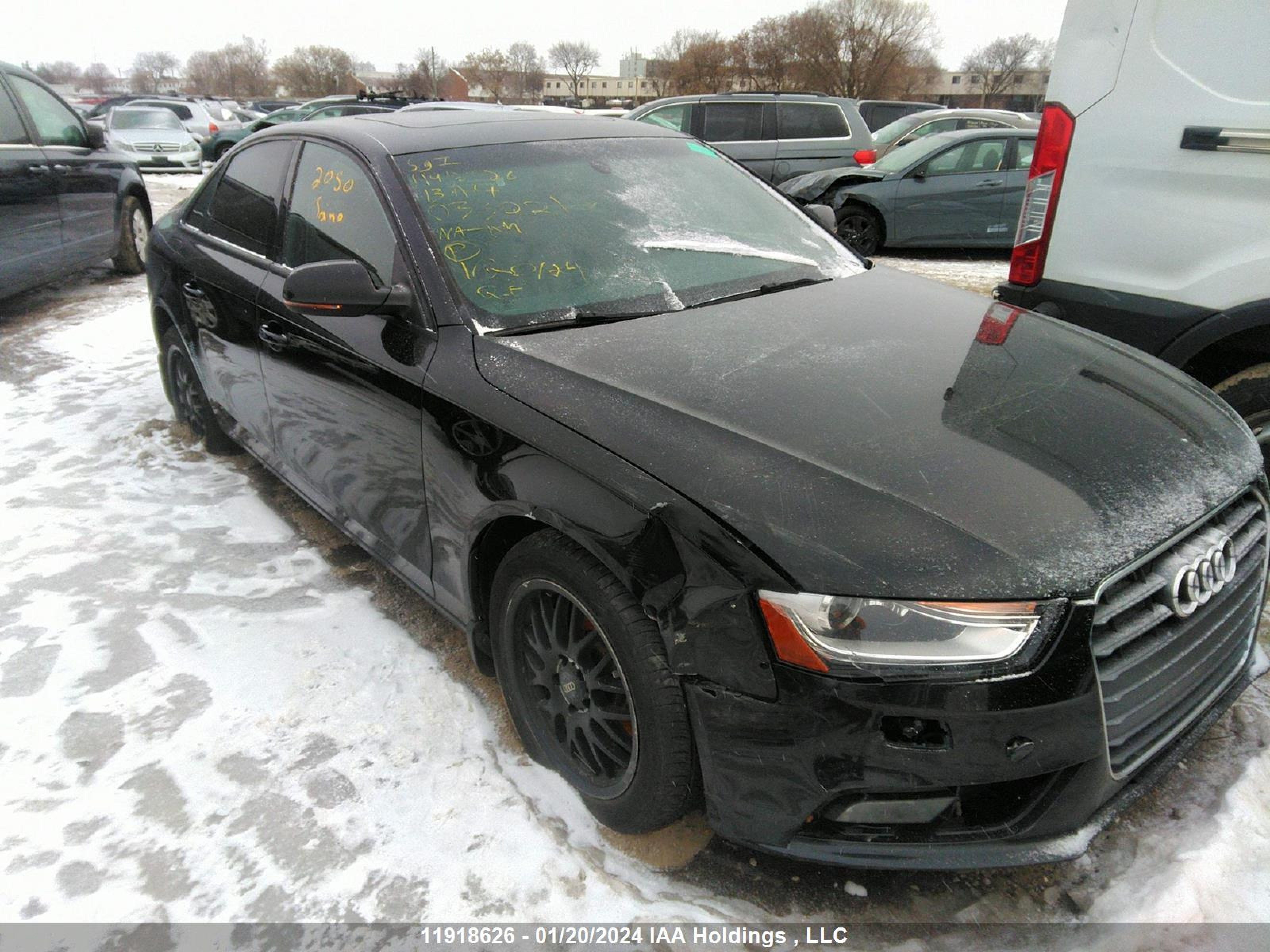 AUDI A4 2013 waukfcfl6dn033021