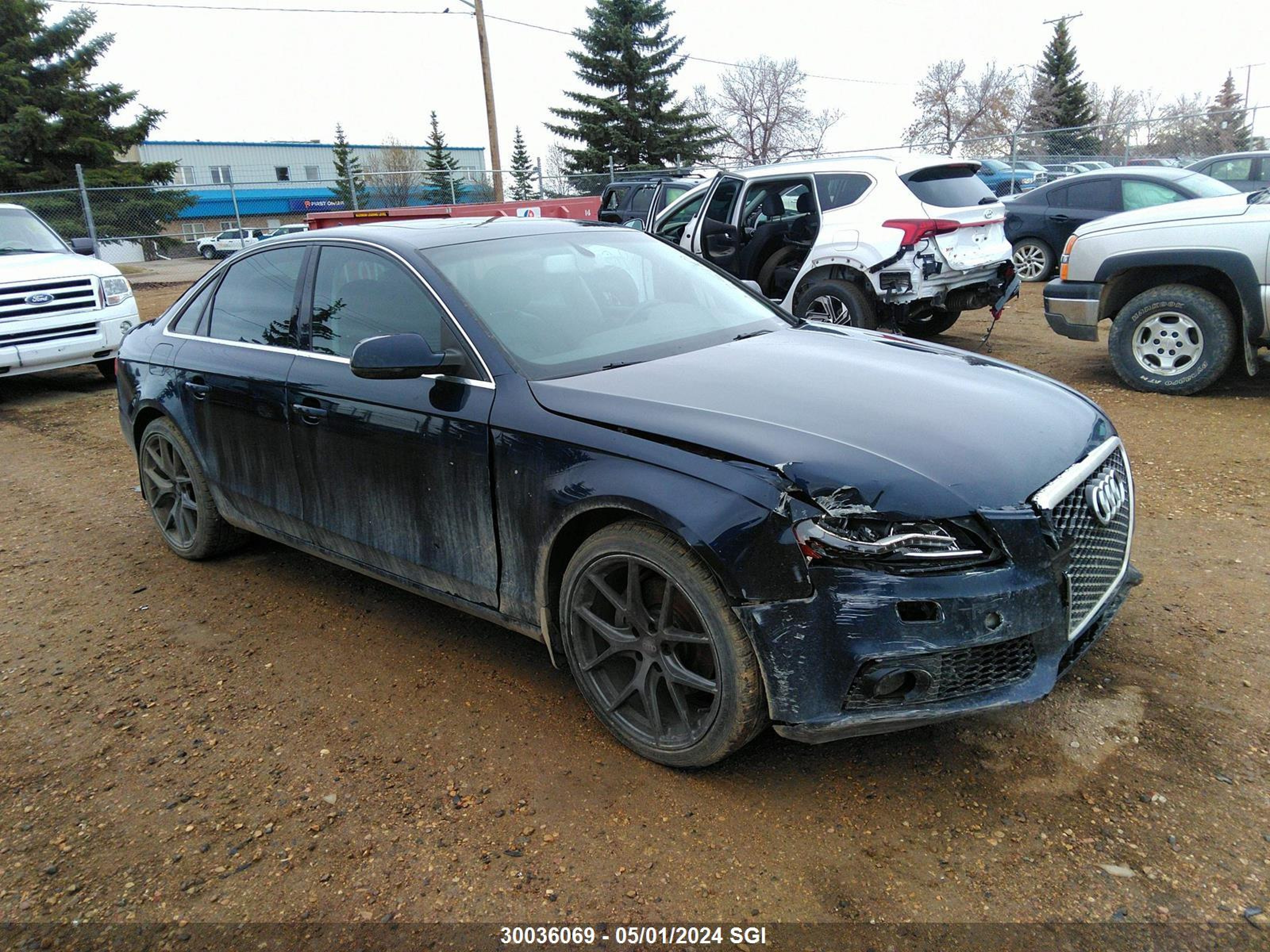 AUDI A4 2011 waukfcfl8bn035110