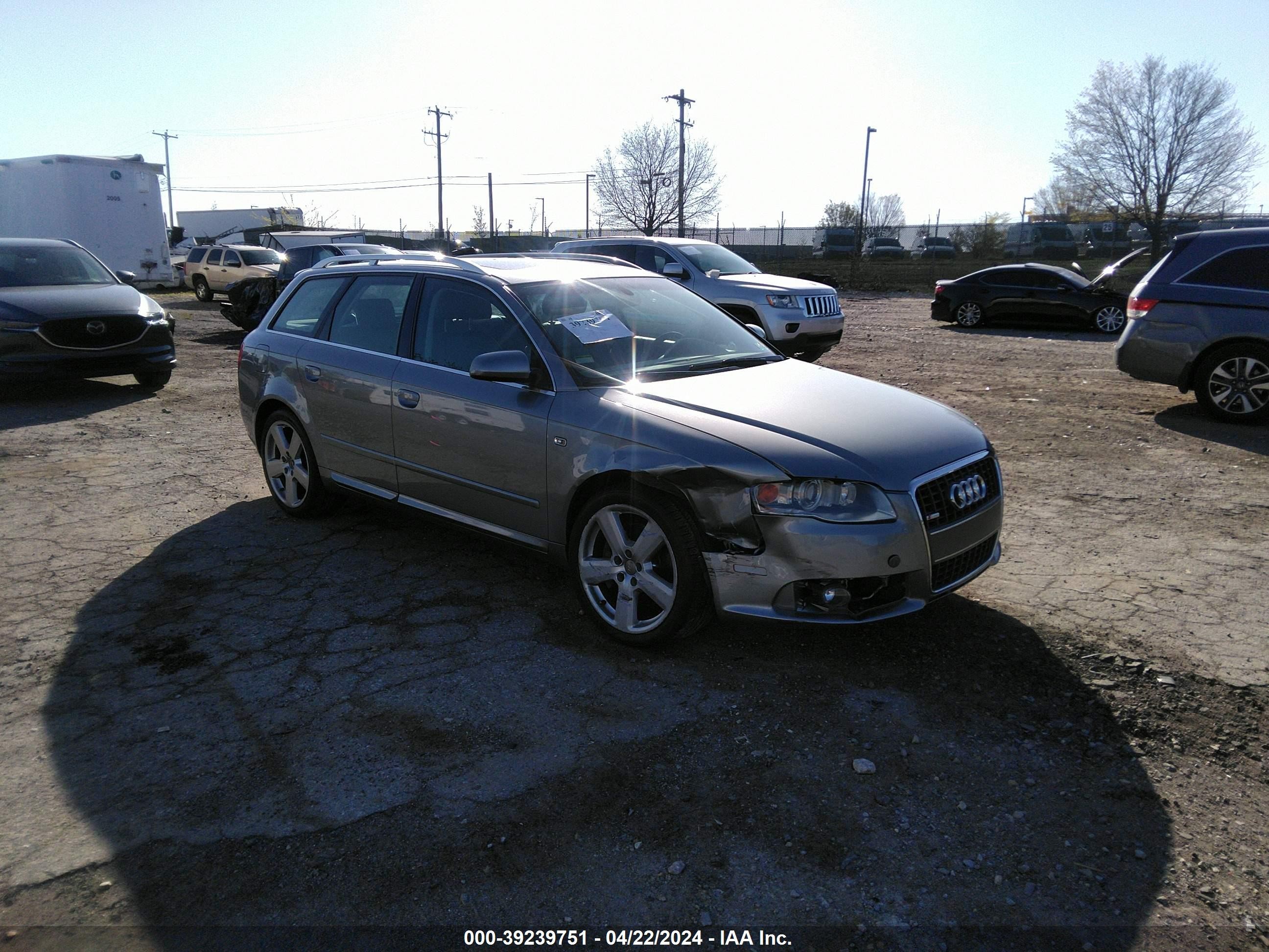 AUDI A4 2008 waukh78e08a074998