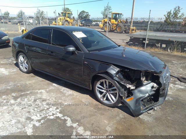 AUDI A4 2017 waukmaf42hn044347