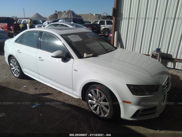 AUDI A4 2018 waukmaf42ja083100