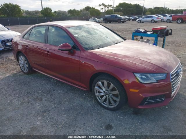 AUDI A4 2018 waukmaf43ja171797